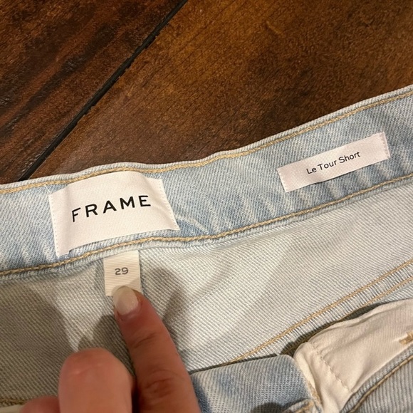 Frame Jean Shorts Le Tour Short - Picture 2 of 4